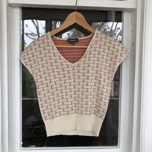Modcloth Flower Sweater